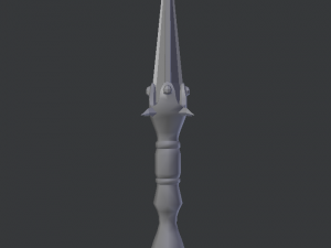 fantasy dagger - spiderfang Modèle 3D