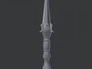 fantasy dagger - spiderfang 3D Model
