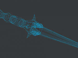 fantasy dagger - spiderfang Modèle 3D