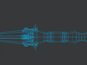 fantasy dagger - spiderfang 3D Model