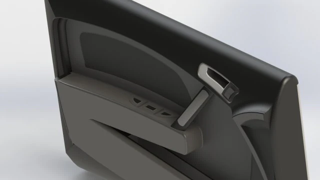 car door 3D Model .c4d .max .obj .3ds .fbx .stl .blend 