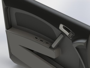car door 3D Модель