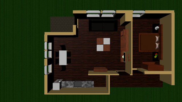 flat 3D Модель .c4d .max .obj .3ds .fbx .stl .blend 