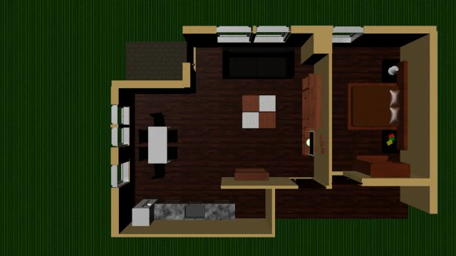 flat 3D Model .c4d .max .obj .3ds .fbx .stl .blend 