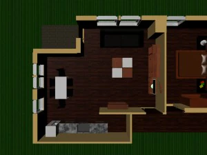 Wohnung 3D Modell