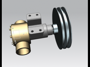 pump johnson spx f9b 5600 Modello 3D