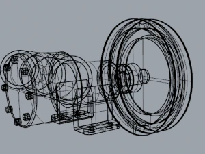pump johnson spx f9b 5600 3D Model