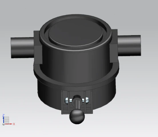 hand pump viking bhk 3D Model .c4d .max .obj .3ds .fbx .stl .blend