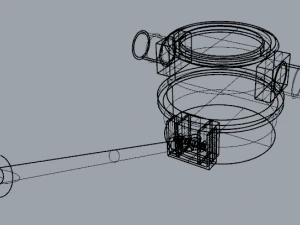 hand pump viking bhk 3D Model