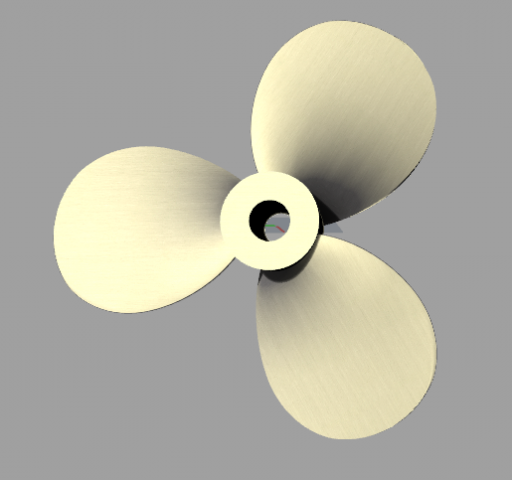 propeller 15m 3D Model .c4d .max .obj .3ds .fbx .stl .blend 