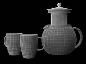 bodum assam tea press 3d model 3D Model