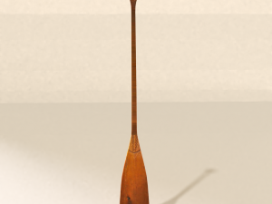 canoe paddle Model 3D