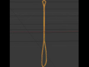 canoe paddle 3D Model
