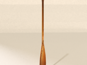 canoe paddle Model 3D