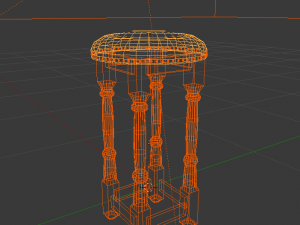 stool or chair 3D Model