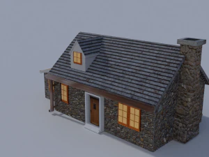 house dormer bungerlow 3D Model