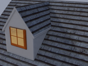 house dormer bungerlow 3D 모델