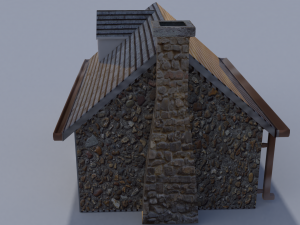 house dormer bungerlow 3D 모델