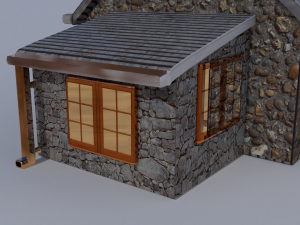 house dormer bungerlow 3D 모델
