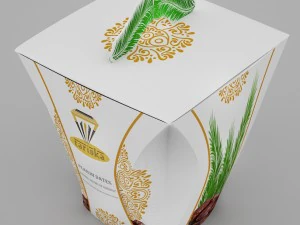 dates packaging 3D Model