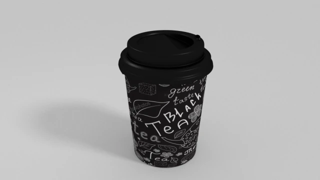 cup for tea 3D Model .c4d .max .obj .3ds .fbx .stl .blend