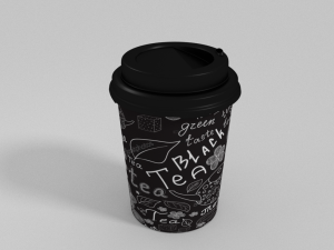 cup for tea Modèle 3D