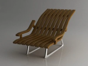 wood chair 3D Model