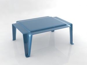 simple stool tea coffee table 3D 模型