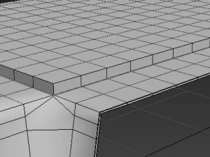 간단한 의자 차 커피 테이블 3D 모델