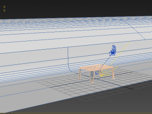 simple stool tea coffee table 3D 模型
