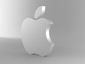 apple logo 3D Model
