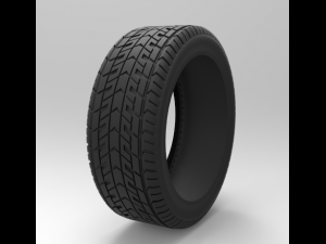 car tire 3D Model