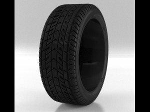 car tire 3D-Modell