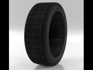 car tire 3D Model