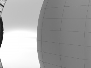 car tire 3D-Modell