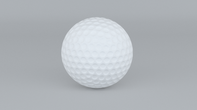 golf ball Modello 3D .c4d .max .obj .3ds .fbx .stl .blend 