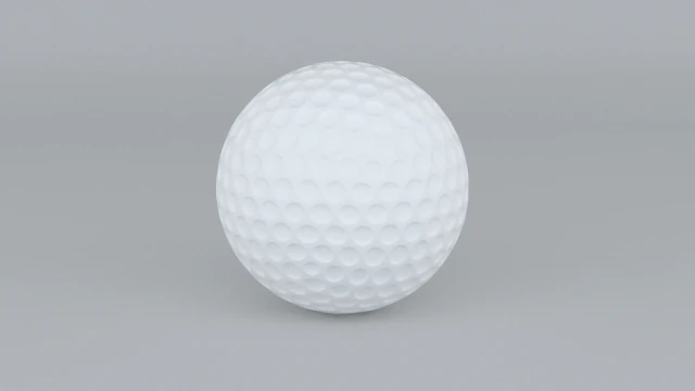 golf ball 3D Model .c4d .max .obj .3ds .fbx .stl .blend 