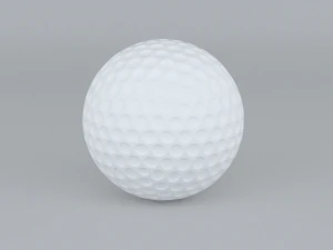 bola de golfe Modelo 3D
