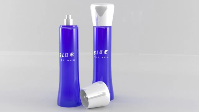 perfume bottle 3D Model .c4d .max .obj .3ds .fbx .stl .blend