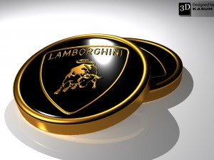 lamborghini logo 3D Model