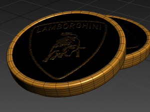 lamborghini logo 3D Model