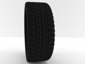 car tire tyre 3D Model