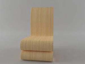 simple wood chair 3D Model