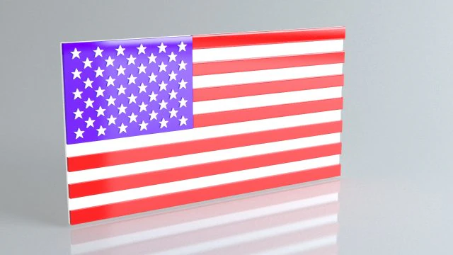 9 flags collection 3D Model .c4d .max .obj .3ds .fbx .stl .blend 