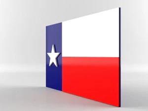 9 flags collection 3D Model
