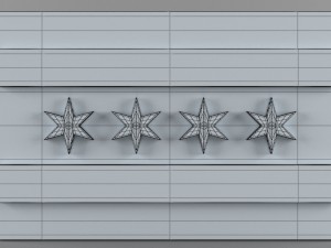 9 flags collection 3Dモデル