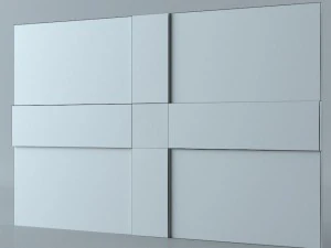 9 flags collection 3D Model