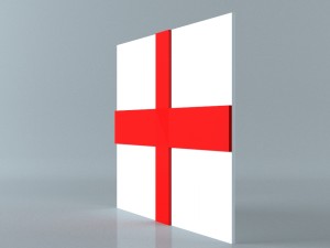 9 flags collection 3Dモデル