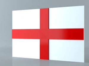 9 flags collection 3D Model