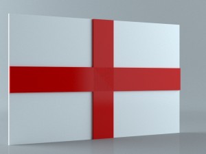 9 flags collection 3Dモデル